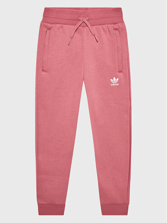 Adidas Παιδικό Παντελόνι Φόρμας Ροζ