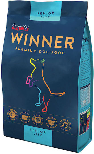 Connoly's Red Mills Winner Senior Lite 15kg Dry Food Gluten-Free for Adult Neutered Dogs with Tuna, Meat, Chicken, Calf and Poultry