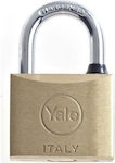 Yale Bronze Padlock Brass with Key 70mm 1pcs