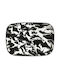 Artekko Marble HA0076 Metal Dreptunghiular Tavă de Servire cu Mânere în Culoare Negru 40.5x28.5x1.5cm 742-2140 1buc