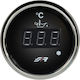 Simoni Racing Instrument digital Temperatura uleiului Pentru mașină 52mm