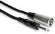 Hosa Cable XLR male - 6.3mm male Μαύρο 3m STX-110M