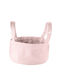 Kleine Wolke Godona Καλάθι Αποθήκευσης Υφασμάτινο Ροζ 19x19x19cm