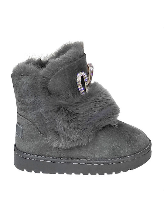 GIRL'S BOOTS GIARDINO C857-S GREY (30-35)