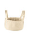Kleine Wolke Godona Καλάθι Αποθήκευσης Υφασμάτινο Μπεζ 19x19x19cm