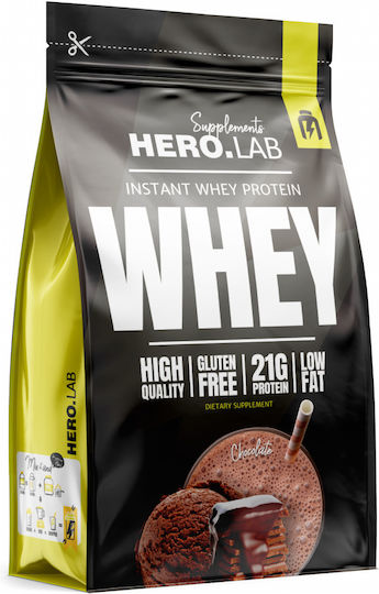 Hiro.Lab Instant Whey Protein Molke Glutenfrei mit Geschmack Schokolade 750gr
