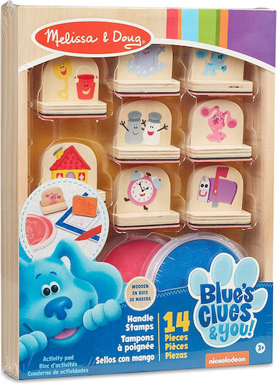 Melissa & Doug Печати Blue's Clues & You за Деца 3+ години+ Години