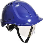 Portwest PW54 Construction Site Helmet Blue PW54