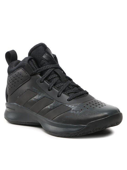Adidas Αθλητικά Παιδικά Παπούτσια Μπάσκετ Cross Em Up 5 K Μαύρα