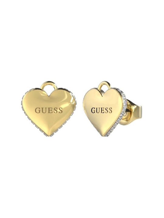 Guess Earrings made of Steel Gold Plated