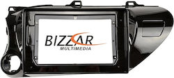 Bizzar Πρόσοψη 2 Din Συμβατή με Οθόνη 10" για Toyota Hilux 2017-2021