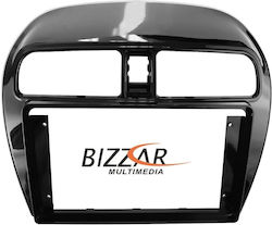 Bizzar DIN-Verkleidungsplatten 2 Din Kompatibel mit Bildschirm 9" für Mitsubishi Raumstern 2013-2020 Bizzar DIN-Verkleidungsplatten 2 Din Kompatibel mit Bildschirm 9" für Mitsubishi Raumstern 2013-2020