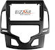 Bizzar DIN-Verkleidungsplatten 2 Din Kompatibel mit Bildschirm 9" für Hyundai i30 2007-2012