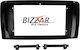 Bizzar DIN Fascia Panels 2 Din Compatible with Screen 9" for Mercedes-Benz R 2006-2012