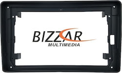 Bizzar DIN-Verkleidungsplatten 2 Din Kompatibel mit Bildschirm 9" für Audi A4 Seat Exeo 2008-2013