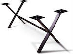 Artekko Mini X Tischständer Metallisch Geeignet für Tabelle Black 1Stück