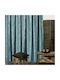 Whitegg Curtain Blackout with Grommet K068 1 Petrol 140x260cm