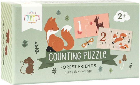 A Little Lovely Company Forest Friends Εκπαιδευτικό Παιχνίδι Γνώσεων για 2+ Ετών (EN)