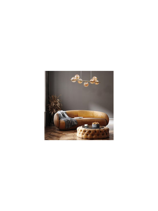 TK Lighting Estera Висящо Осветително Тяло Злат...