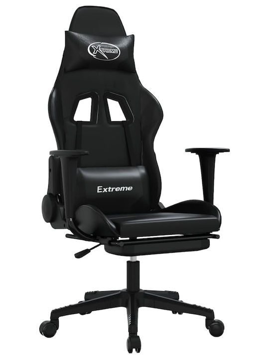 vidaXL 345465 Καρέκλα Gaming Δερματίνης με Υποπ...
