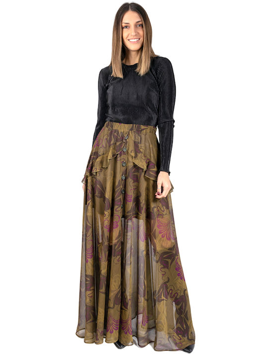 Trilogy Clothing MOLDA MAXI SKIRT (TR202367 TYPOS)
