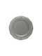Estia ATHÉNÉE Plate Desert made of Porcelain Gray with Diameter 20cm