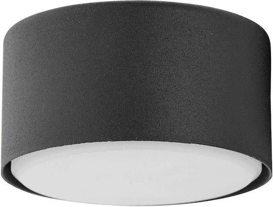 TK Lighting Dallas Modern Leuchte Wand mit Fassung GX53 Schwarz 8x4.2cm