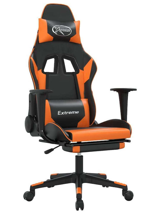 vidaXL 345463 Καρέκλα Gaming Δερματίνης με Υποπ...