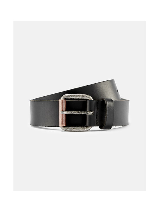 Celio Leather Belt Cicroll 40mm. - NOIR