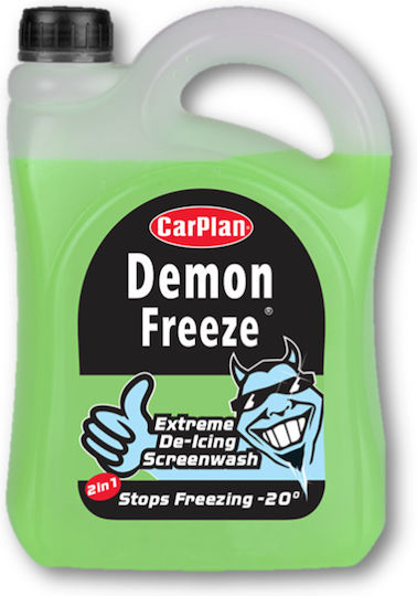 Car Plan Demon Freeze Curățător antigel Lichid pentru geamuri auto 2.5lt