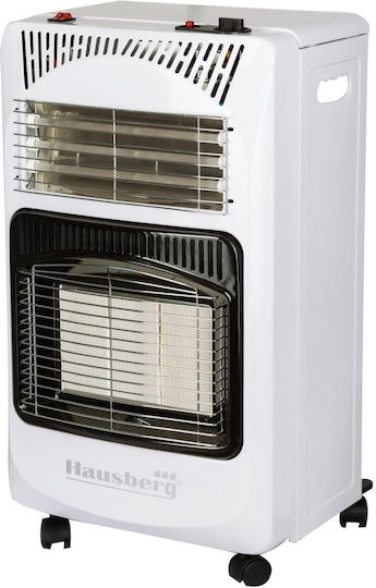 Hausberg HB-1020AB Κεραμική Σόμπα Υγραερίου 4200W Λευκή 76x43x