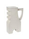 Espiel Decorative Vase Ecomix White 33.02x12.7x49cm