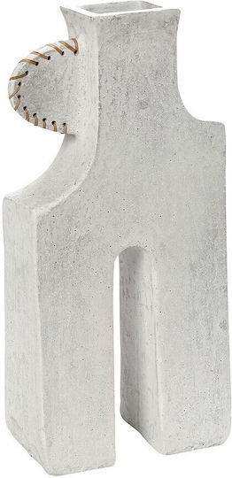 Espiel Βάζο Χάρτινο Ecomix Λευκό Φ25.4xΥ54cm