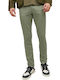 MARCO Trousers Chino Elastic in Slim Fit Deep Lichen Green