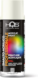 HQS Σπρέι Βαφής 400HQS9010 Λευκό RAL 9010 400ml