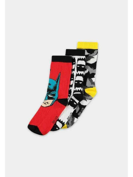 Difuzed Pairs Batman Γυναικείες Κάλτσες Πολύχρωμες 3Pack
