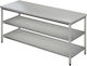 Inox Dobros Ανοξείδωτο Τραπέζι Μ110xΒ70xΥ86cm