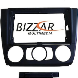 Bizzar Installation Kit 2 Din Compatible with Screen 9" for BMW Series 1 / E87 E81/E82/E87/E88 (Manual A/C) for Tablet 9''