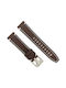 Diloy Straps Leather Strap Brown 22mm