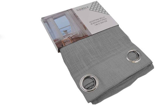 Sidirela Belly with Grommets Gray 140x260cm