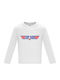 Baby Long Sleeve "TOP SON", White