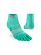 Injinji Trail Midweight Mini-Crew Чорапи за Трекинг Зелен 1 чифт