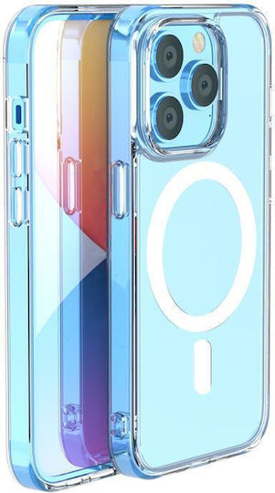 XO K13B Umschlag Rückseite Silikon Transparent (iPhone 14 Pro Max)