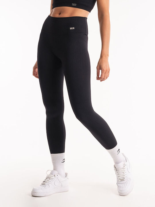 Leggings sport pentru femei Boxraw Alejandra - Negru