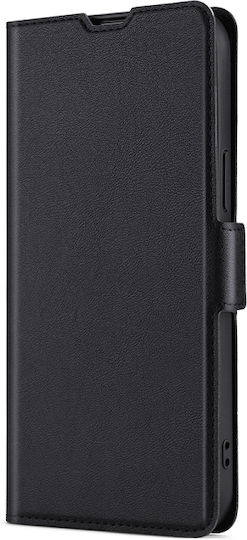 TCL Wallet Δερματίνης Μαύρο (TCL 306 / 305 / 30 SE / 30E)