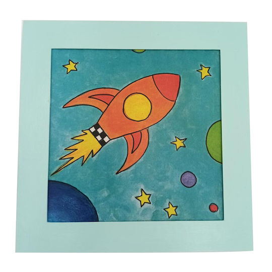 Harti Harti Kids Wall Light Rocket