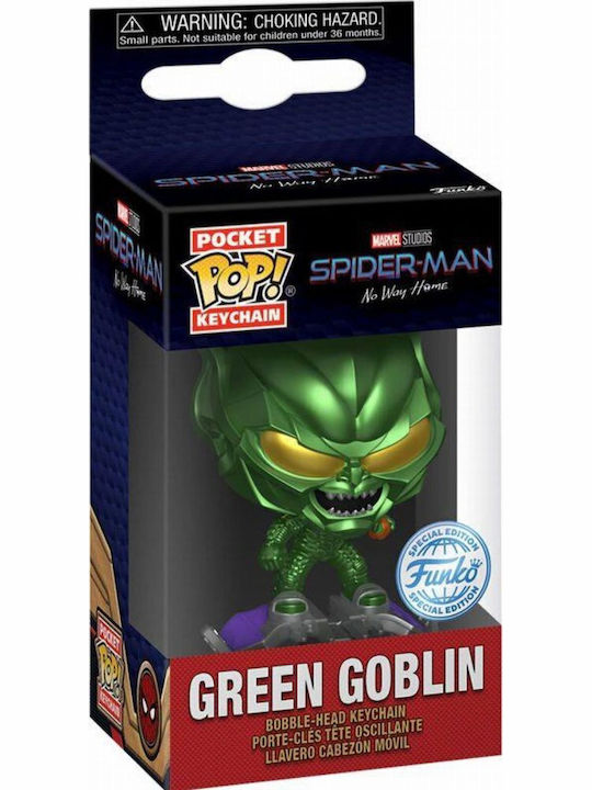Funko Pocket Pop! Keychain Marvel: Marvel - Green Goblin with BMB Bobble-Head Special Edition