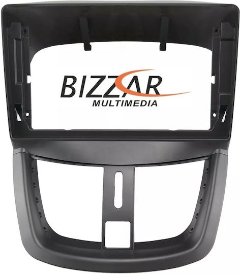Bizzar DIN Fascia Panels 2 Din Compatible with Screen 9" for Peugeot 207 2006-2012