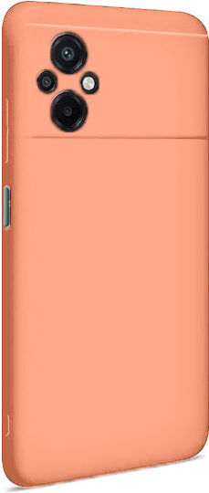 Soft Umschlag Rückseite Silikon Soft Pink (Poco M5)