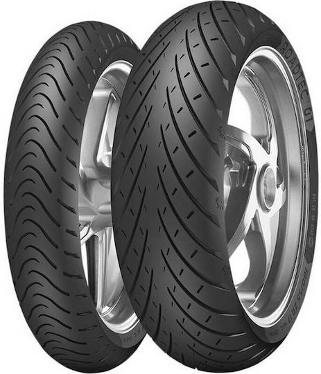 Metzeler Roadtec 01 130/80-17 65H Tubeless / TT Sport Motorradreifen Rückseite